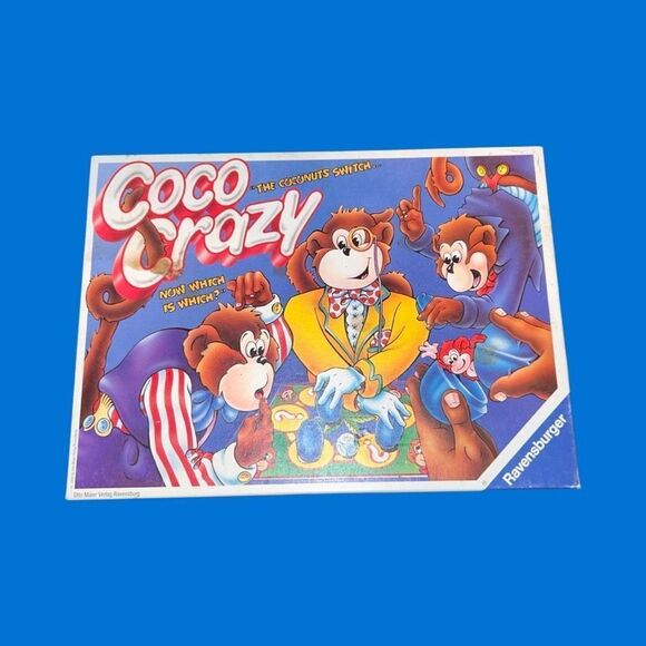 Vintage 1992 Coco Crazy Ravensburger Board Game Complete - Picture 1 of 6